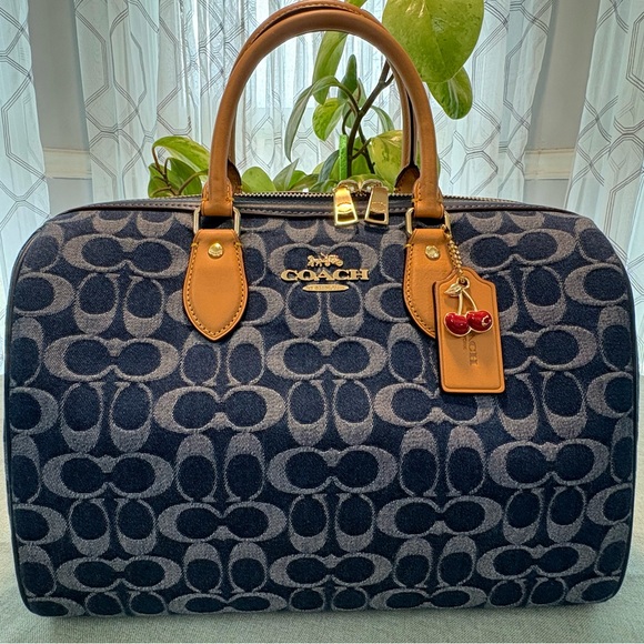 Coach Large Rowan-Denim - Picture 2 of 13